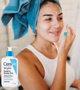 CeraVe SA Lotion for rough and bumpy skin solution 2024