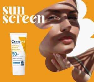 CeraVe Sunscreen SPF 50 UV protection & hydration 2024