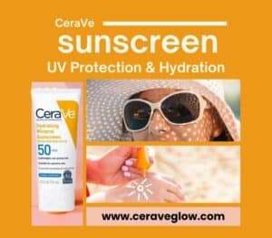 CeraVe Sunscreen SPF 50 UV protection & hydration 2024