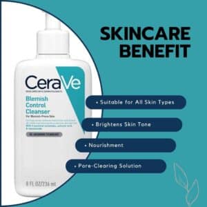 Cerave blemish control cleanser discover acne free skin 2024