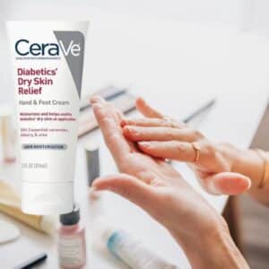 CeraVe Diabetic Hand & Foot Cream soothe and renew instantly 2024