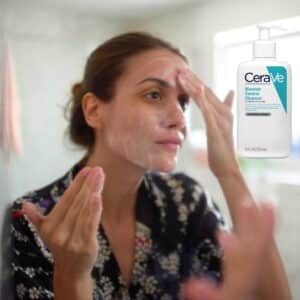 CeraVe Blemish Control Cleanser is a dermatologist-developed formula designed to target and prevent acne while supporting overall skin health. It features 2% salicylic acid, a powerful ingredient that exfoliates deep within the pores, effectively treating and preventing breakouts. This cleanser also includes niacinamide, known for its soothing properties that reduce redness and inflammation, leaving the skin calm and clear. In addition to its acne-fighting capabilities, CeraVe Blemish Control Cleanser is enriched with ceramides and glycerin, which help to maintain the skin’s natural moisture barrier, preventing dryness and ensuring that the skin stays hydrated. Its non-comedogenic formula means it won’t clog pores, making it suitable for daily use and all skin types, including sensitive skin. Whether you’re dealing with persistent acne or occasional breakouts, CeraVe Blemish Control Cleanser offers a comprehensive solution that combines treatment with gentle care, promoting a clearer, healthier complexion. CeraVe Blemish Control Cleanser is a dermatologist-developed formula designed to target and prevent acne while supporting overall skin health. It features 2% salicylic acid, a powerful ingredient that exfoliates deep within the pores, effectively treating and preventing breakouts. This cleanser also includes niacinamide, known for its soothing properties that reduce redness and inflammation, leaving the skin calm and clear. In addition to its acne-fighting capabilities, CeraVe Blemish Control Cleanser is enriched with ceramides and glycerin, which help to maintain the skin’s natural moisture barrier, preventing dryness and ensuring that the skin stays hydrated. Its non-comedogenic formula means it won’t clog pores, making it suitable for daily use and all skin types, including sensitive skin. Whether you’re dealing with persistent acne or occasional breakouts, CeraVe Blemish Control Cleanser offers a comprehensive solution that combines treatment with gentle care, promoting a clearer, healthier complexion. CeraVe Blemish Control Cleanser is a dermatologist-developed formula designed to target and prevent acne while supporting overall skin health. It features 2% salicylic acid, a powerful ingredient that exfoliates deep within the pores, effectively treating and preventing breakouts. This cleanser also includes niacinamide, known for its soothing properties that reduce redness and inflammation, leaving the skin calm and clear. In addition to its acne-fighting capabilities, CeraVe Blemish Control Cleanser is enriched with ceramides and glycerin, which help to maintain the skin’s natural moisture barrier, preventing dryness and ensuring that the skin stays hydrated. Its non-comedogenic formula means it won’t clog pores, making it suitable for daily use and all skin types, including sensitive skin. Whether you’re dealing with persistent acne or occasional breakouts, CeraVe Blemish Control Cleanser offers a comprehensive solution that combines treatment with gentle care, promoting a clearer, healthier complexion.