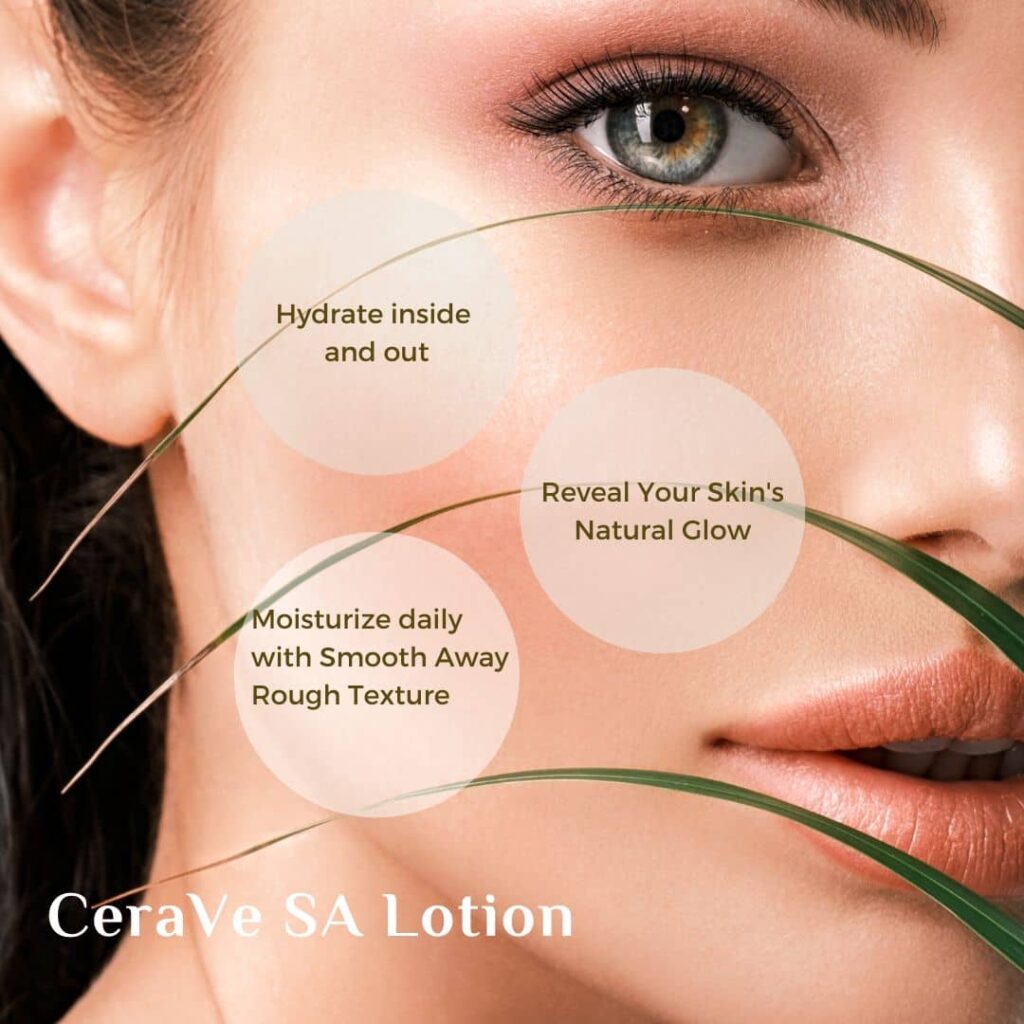 CeraVe SA Lotion for rough and bumpy skin solution 2024